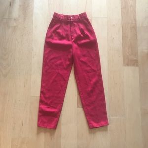 Vintage high waist pants